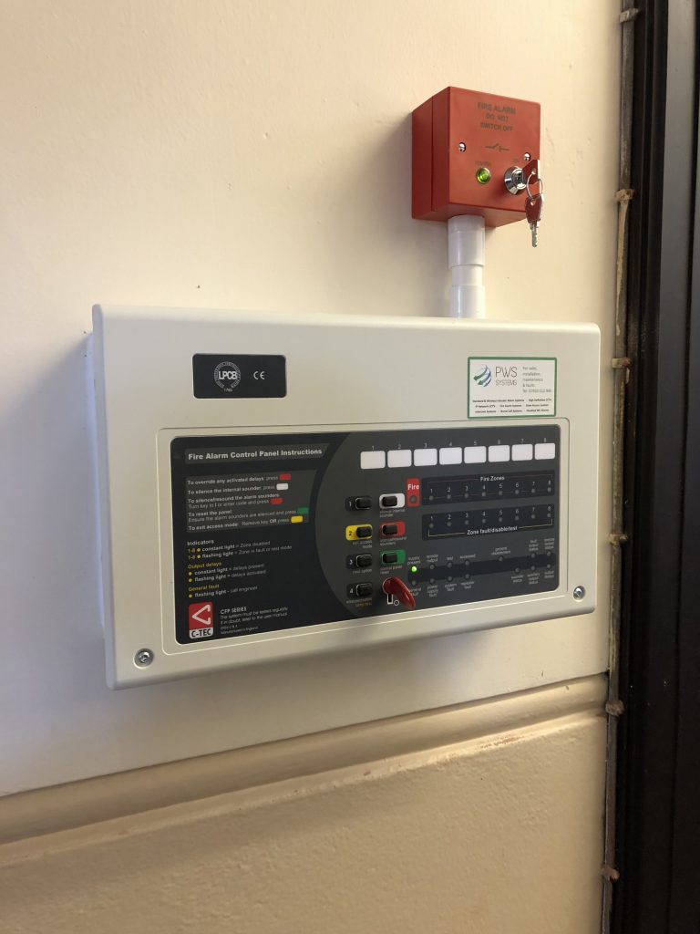 PWS Systems Install New Fire Alarm for Skelton Village Hall Security